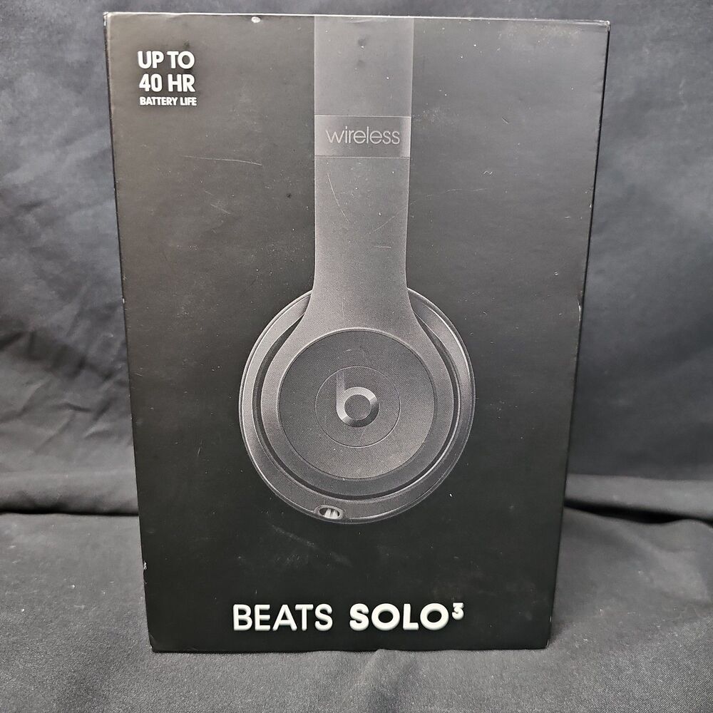 Beats Solo 3 Box Only Black